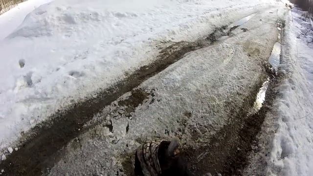 Открыл Мотосезон 2018! И сразу много падений... [GoPro] смотреть онлайн