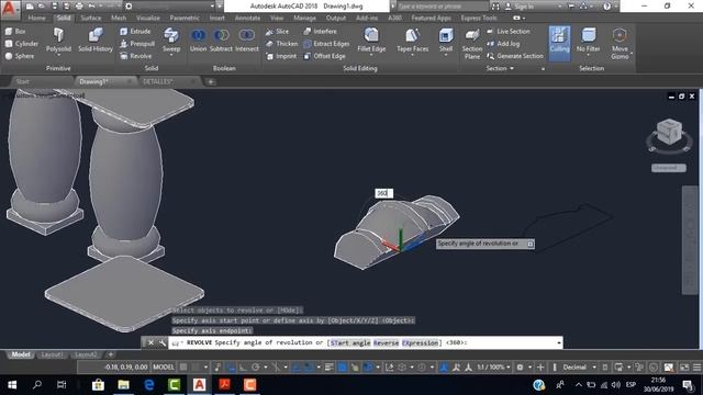 CURSO AUTOCAD 3D - 2018 DETALLE DE SALA (PARTE 01) смотреть онлайн