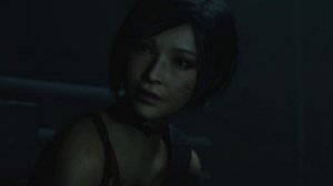 RESIDENT EVIL 2 Поцелуй Ады и Леона