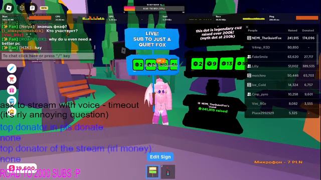 ROBLOX CHILLING, RAISING AND DONATING :D смотреть онлайн