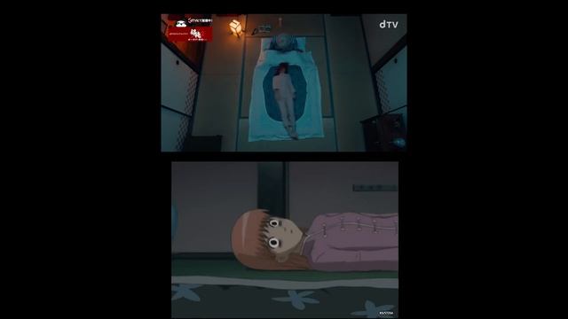 Gintama Anime and Live Action Side by Side Comparison: Kagura Can't Sleep смотреть онлайн