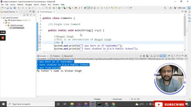 Java Comments & Best Practice| A practical Oriented Java For Beginners/Professionals смотреть онлайн