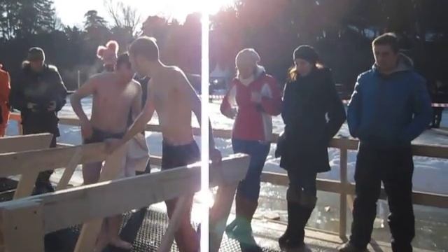 19.01.2015. Крещение Господне в Серебряном бору - Ролик №61 смотреть онлайн