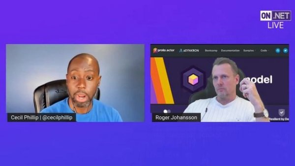On .NET Live - Exploring Actors with Proto.Actor