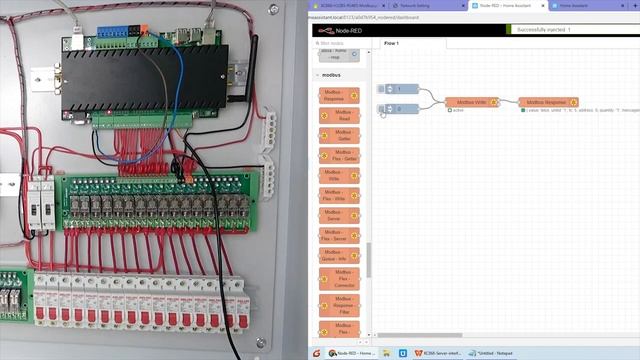 【home automation training 31】control modbus relay by Node Red смотреть онлайн