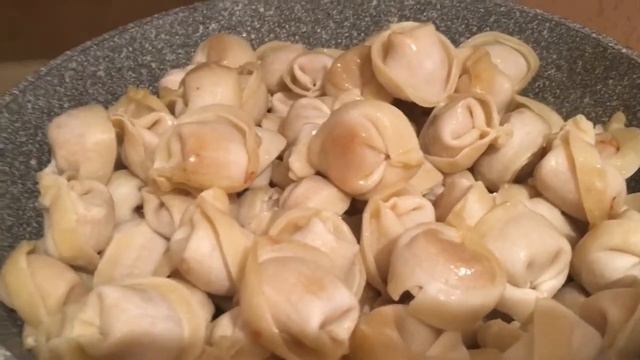Жаренные пельмени / быстро вкусно без проблем