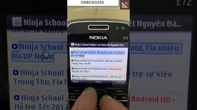 [ Hướng dẫn ] Tải Game và Ứng Dụng Trên Nokia E72. E71. E63. E52. E5. #Short смотреть онлайн
