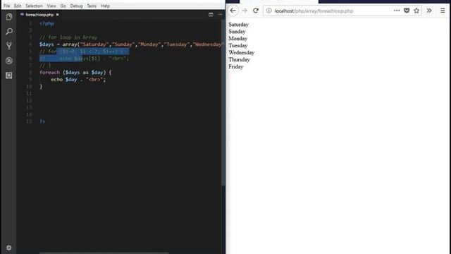 37 How to use Foreach Loop in Arrays in PHP - PHP & MySQL Tutorial in Urdu (Basic to Advance) смотреть онлайн