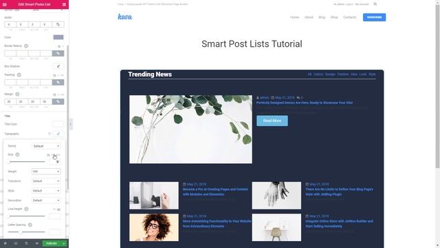 How to Create Structured Post Listing with Smart List Widget смотреть онлайн