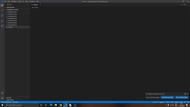 Hangman Game Using Python Part - 1 | Python 3.8.5 смотреть онлайн