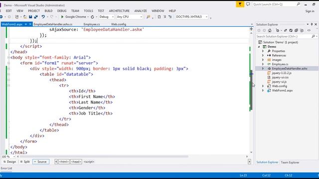 в jQuery объекты datatable обработки на стороне сервера с использованием asp net веб-сервисы смотреть онлайн