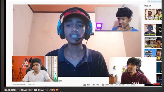 REACTING TO REACTION OF REACTION OF REACTION!!🤣🤣 смотреть онлайн