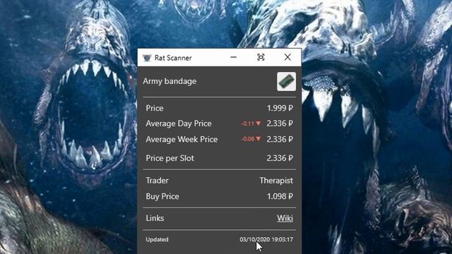 Rat Scanner - In-Game Flea Market Price Checker - Escape From Tarkov смотреть онлайн