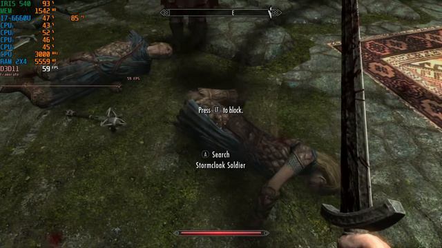 The Elder Scrolls V: Skyrim Anniversary Edition IRIS 540(Low End Pc) смотреть онлайн