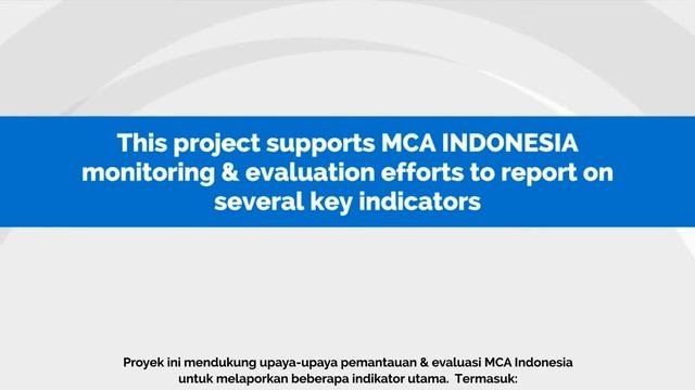 Online System Development of MCA-Indonesia's Sentinel Sites Monitoring Project смотреть онлайн