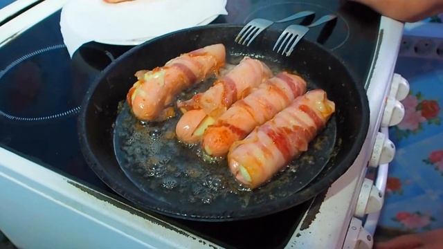 ХОТ-ДОГ ЗА 5 МИНУТ БЕЗ БУЛКИ смотреть онлайн