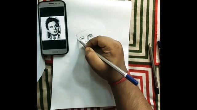 Mahanayak Uttam Kumar drawing 2020 || Pencil sketch || Tribute to his 40th death anniversary || смотреть онлайн