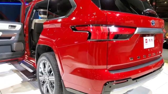 2023 TOYOTA SEQUOIA CAPSTONE RED METALLIC SPIN AROUND смотреть онлайн
