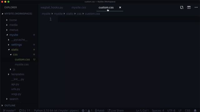 Wagtail CMS: Adding custom CSS and JavaScript to Your Admin area смотреть онлайн