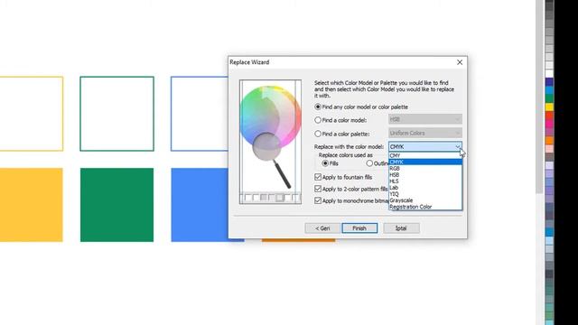 COREL DRAW DA RGB RENGİ CMYK'A DÖNÜŞTÜR (CONVERT RGB COLOR TO CMYK ) смотреть онлайн