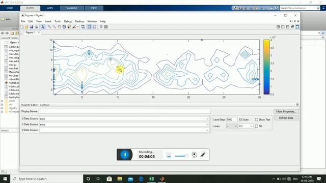 MATLAB| CONTOUR MAP OF RIVER RUNOFF IN HINDI| TIME SERIES DATA| DATA ANALYSIS смотреть онлайн