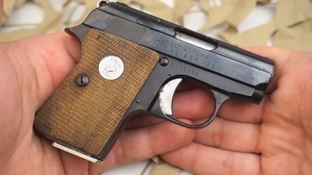Colt Automatic Junior Vest Pocket 25ACP Pocket Pistol Overview - Texas Gun Blog