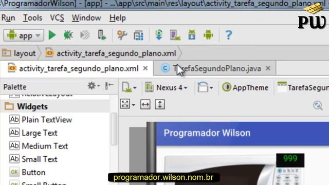 OnClick Start Stop Contador - Android Studio - 229 смотреть онлайн
