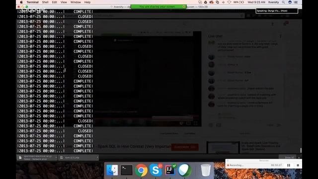 Scala and Spark Live Training - 21 - Spark SQL in Hive Context (Very Important) смотреть онлайн