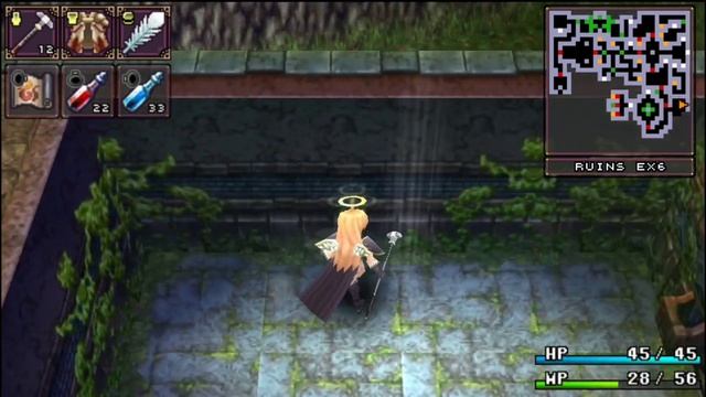 Dela - Ruins EX6 - Brandish: The Dark Revenant [PPSSPP] 100% Walkthrough, Map, Puzzle смотреть онлайн