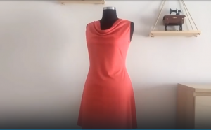 Роскошное платье без выкройки! Восхитительно красивая и простая модель под силу каждому. Хоть продав