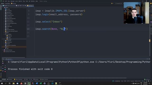 Simple Mail Checker in Python смотреть онлайн