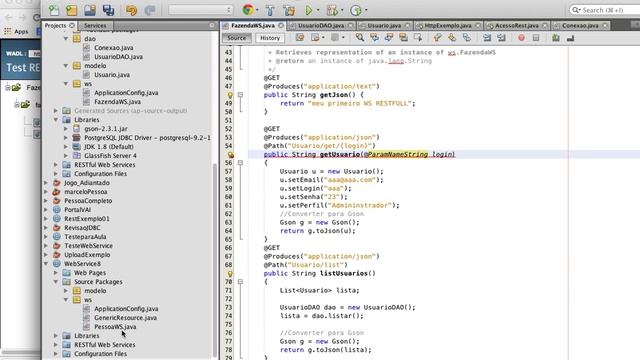 Web Service REST:JAVA - parte 3 - parâmetro de entrada e BD смотреть онлайн