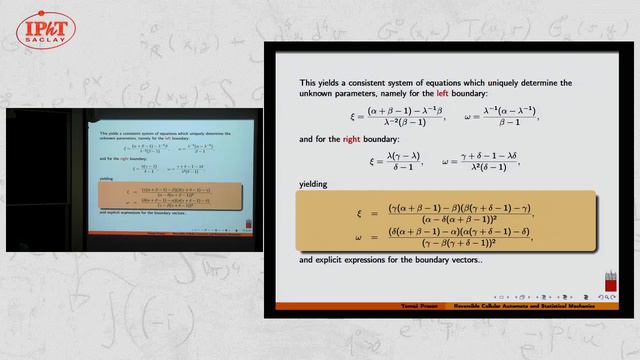 Tomaz Prosen (2019) Reversible Cellular Automata and Statistical Mechanics смотреть онлайн