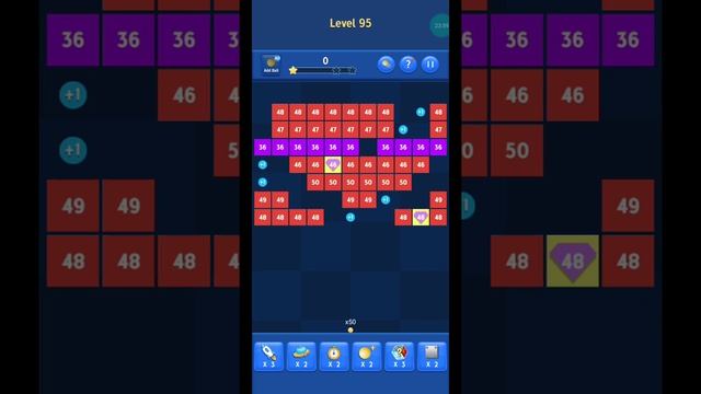 Bricks Ball Crusher - Levels 91-99 walkthrough смотреть онлайн
