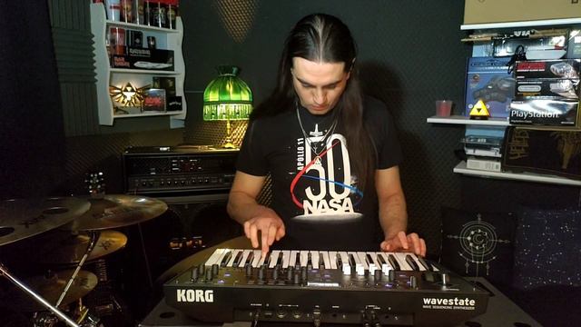 VANGELIS - BLADE RUNNER End Titles Korg Wavestate смотреть онлайн