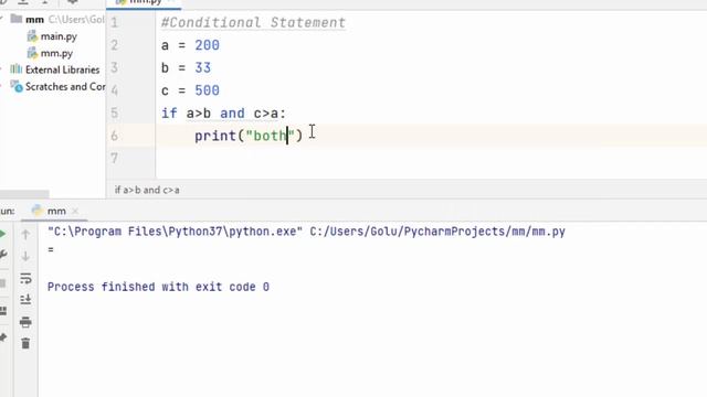 Onle line Short Hand IF, Else statement | Python tutorial lesson - 14 | Python for beginners смотреть онлайн