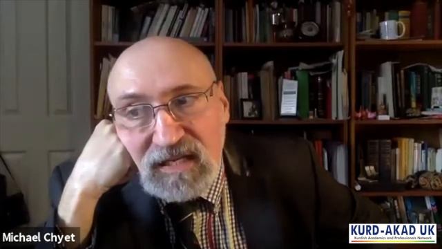 Michael Chyet | A language not spoken by children | Q&A | KURD-AKAD UK's webinar смотреть онлайн