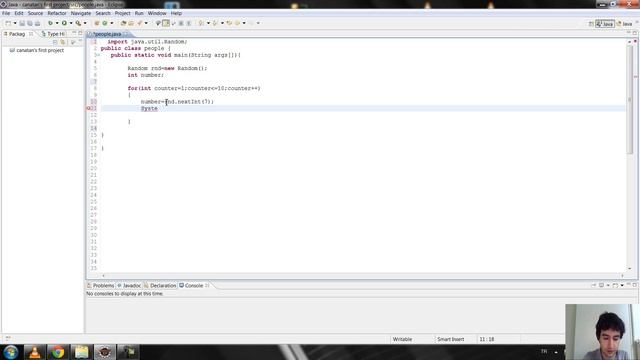 Java Programming Tutorial 26 (Random Number Generator)...Halil İbrahim CANATAN HD смотреть онлайн