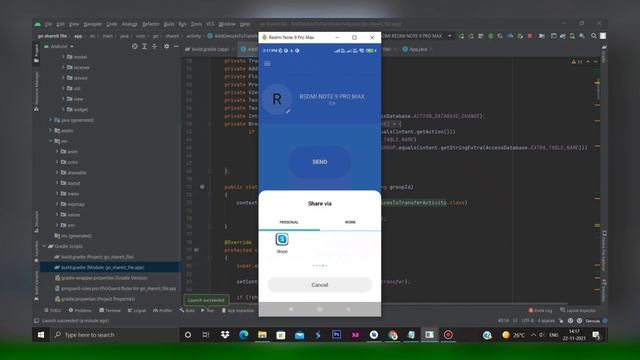 File Sharing App Android Studio | Shareit Clone Free Source Code | Android App Source Code | Sharei смотреть онлайн