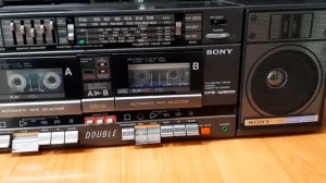 REVIEW / ОБЗОР магнитолы SONY CFS-W600