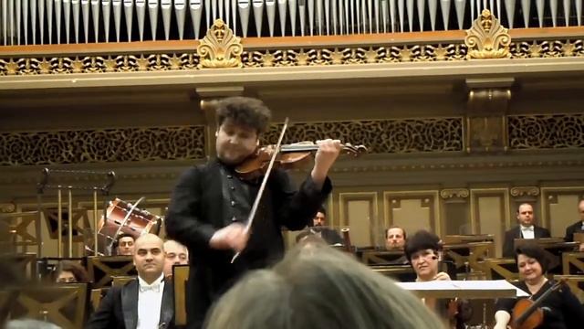 Ilian Garnet violin bis Bach Gavotte Atene Bucuresti 2012 03 23 смотреть онлайн