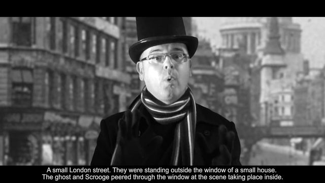 Learn English - A Christmas Carol - by Charles Dickens - English story at Christmas - Scrooge смотреть онлайн