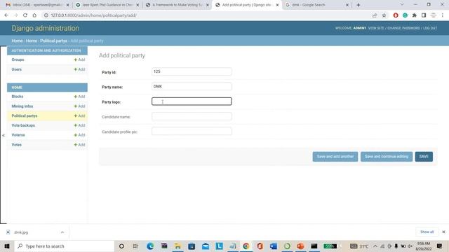 Decentralized Voting system using Blockchain | IEEE Blockchain Project смотреть онлайн