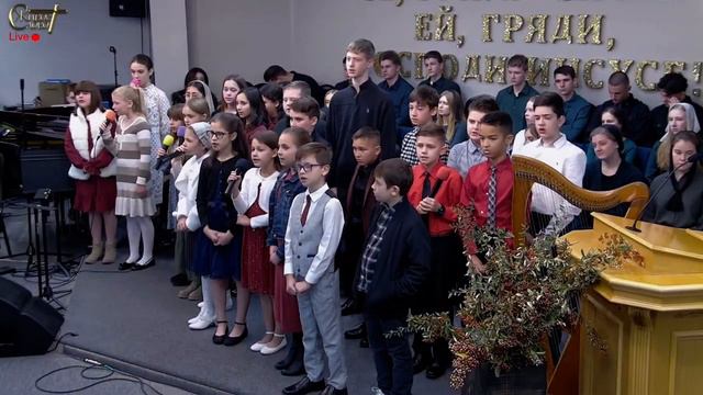"Спустилась ночь на Вифлеем" -Псалом смотреть онлайн