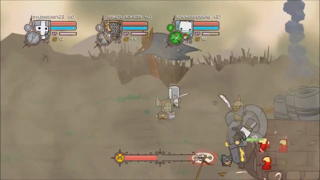Barbarian War Castle Crashers pt. 1 смотреть онлайн