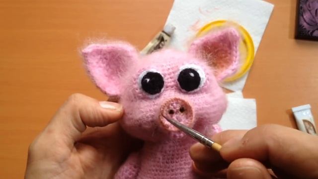 Вязаные игрушки. как тонировать .Toning toys смотреть онлайн