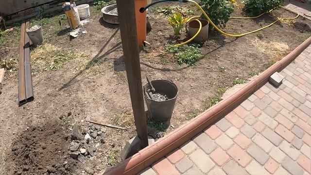 Навіс для авто своїми руками ???