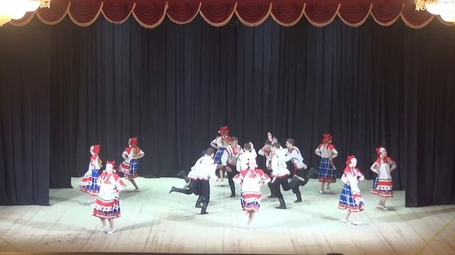 Образцовый коллектив хореографический ансамбль "Карусель" - "Рязанская плясовая" смотреть онлайн
