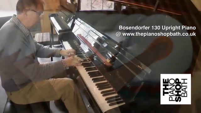 Bösendorfer 130 Upright Piano @ The Piano Shop Bath смотреть онлайн