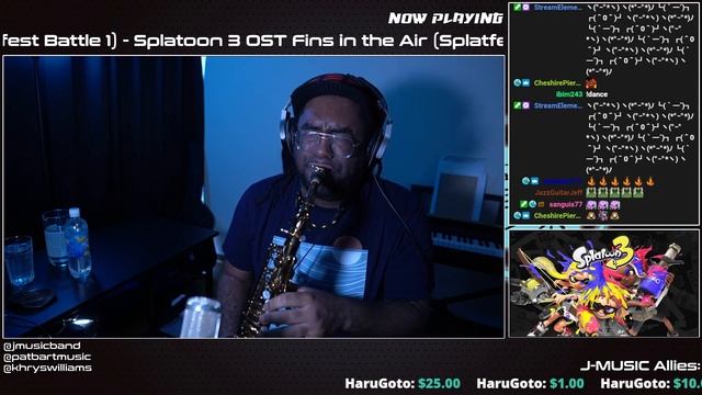 FINS IN THE AIR! [Splatoon 3 ON SAX] смотреть онлайн